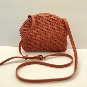 Antik Kraft Vegan Leather Brown Crossbody Purse Anthropology